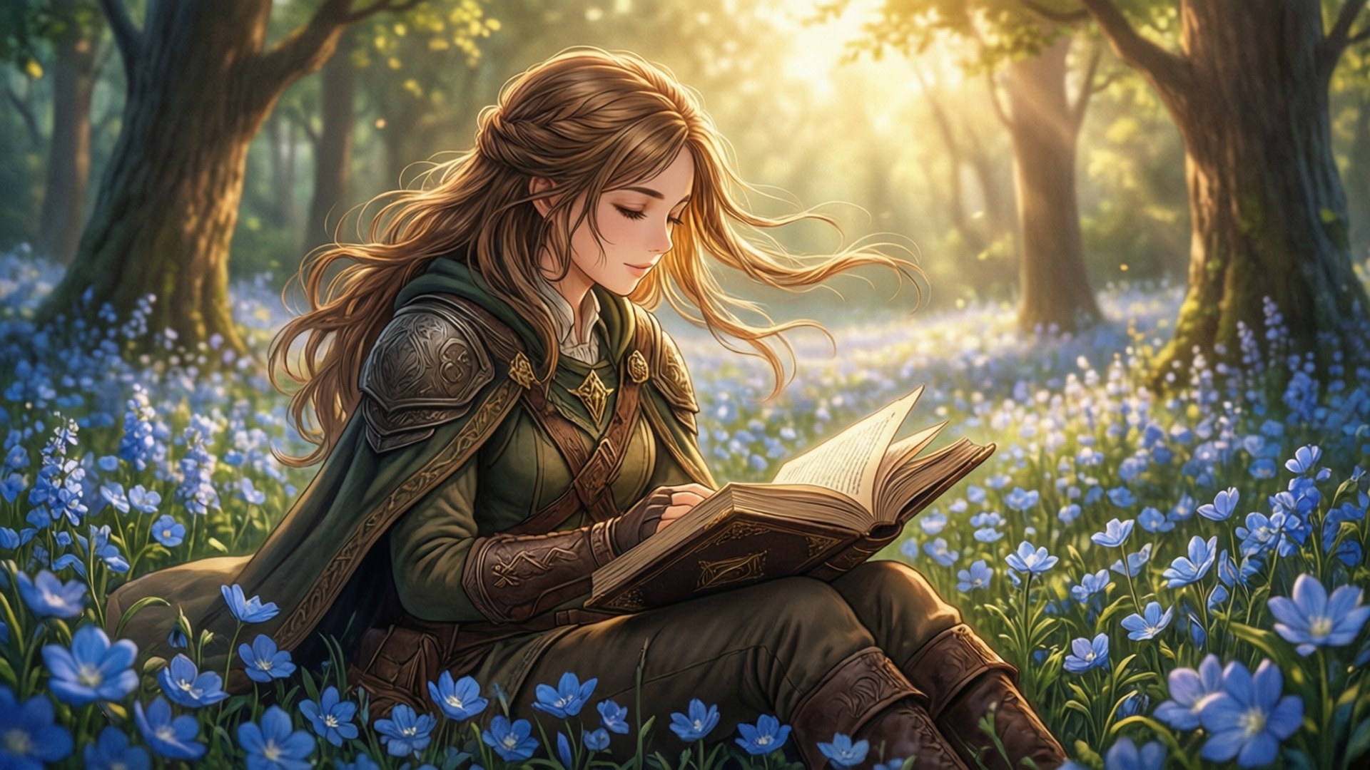Meadow of Memories by Wallpapers.art Studio