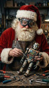 Mechanic Santa