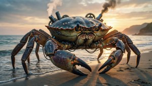 Mechanical Crab Shore