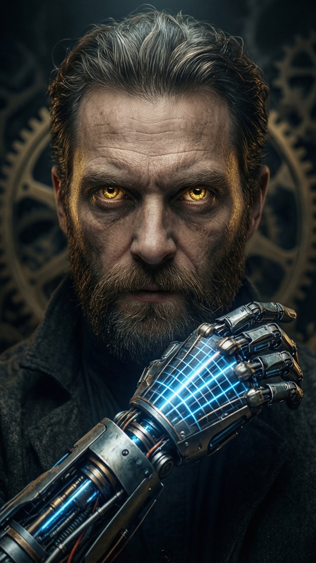 Mechanical Gaze by Wallpapers.art Studio