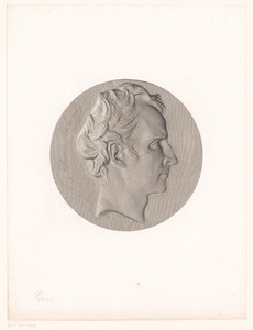 Medaille met portret van Casimir Pierre Périer