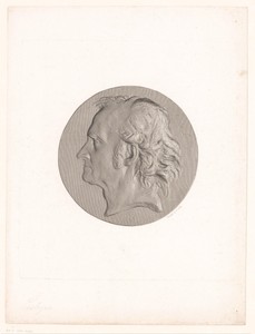 Medaille met portret van Charles Philibert de Lasteyrie