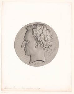 Medaille met portret van Claude François Lallemand