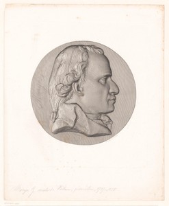 Medaille met portret van Gaspard Monge