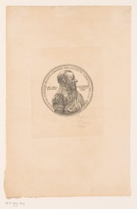 Medaille met portret van Jan Walravenz uit 1563