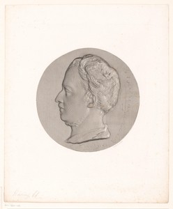 Medaille met portret van man