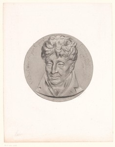 Medaille met portret van Marc-Guillaume Alexis Vadier