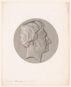 Medaille met portret van Pierre Louis Dulong