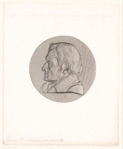 Medaille met portret van René Levasseur