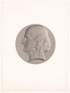 Medaille met portret van Sergent-Marceau
