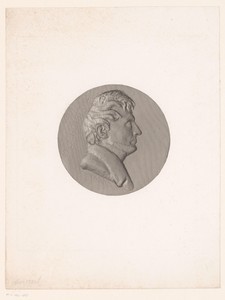 Medaillon met portret van Étienne-François de Choiseul