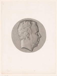 Medaillon met portret van F. Berard