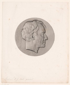 Medaillon met portret van Henri Gatien Bertrand