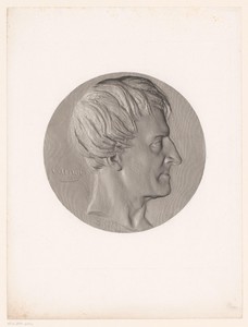 Medaillon met portret van Lazare Carnot