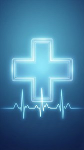 Medical Cross Heartbeat
