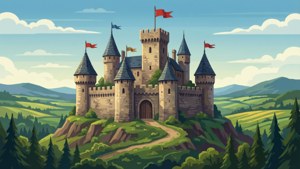 Medieval Castle Vector