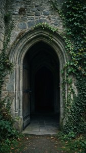 Medieval Stone Door Frame