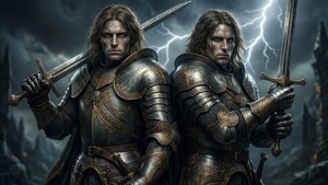 Medieval Twin Knights