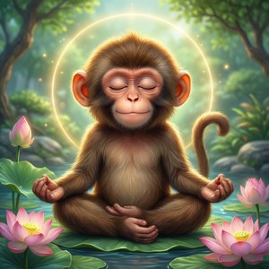 Meditating Monkey