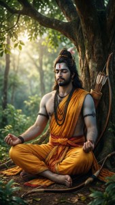 Meditating Rama