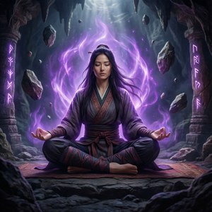 Meditating Sorceress