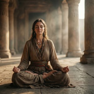 Meditation in Aries Temple