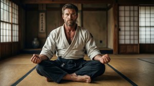 Meditation in Dojo