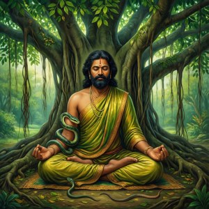 Meditation Under Banyan