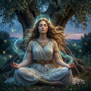 Meditation Under the Olive Tree