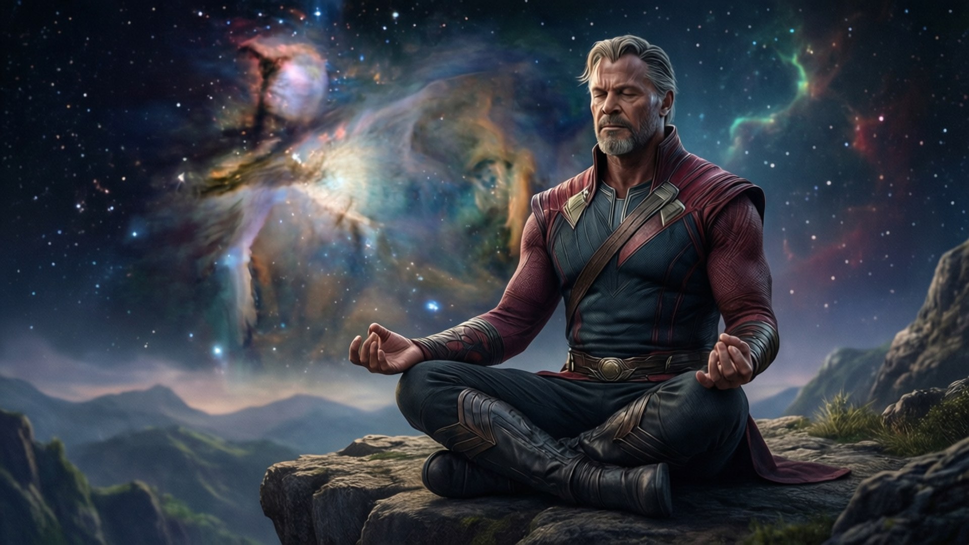 Meditative Drax by Wallpapers.art Studio