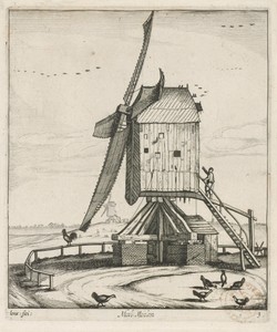 Meelmolen, ca. 1625