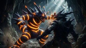 Mega Blaziken Cave Battle