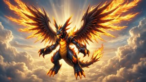 Mega Blaziken Fire Wings