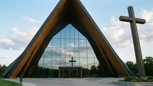 Megachurch Modern Glass