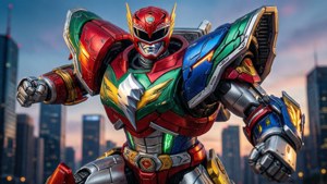 Megazord Hero Pose