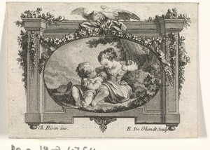 Meisje en een putto