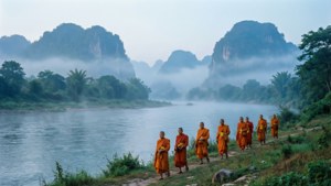 Mekong Morning Mist