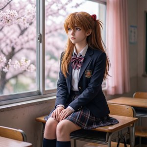 Melancholy Schoolgirl