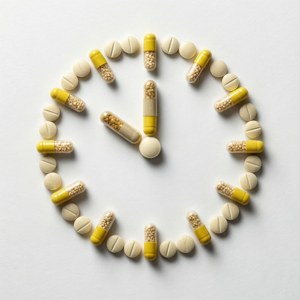 Melatonin Pill Clock