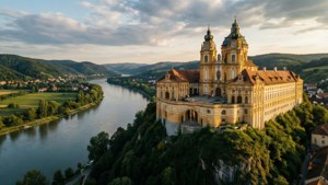 Melk Abbey on Danube