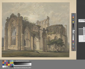 Melrose Abbey from the West