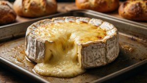 Melting Brie Wheel