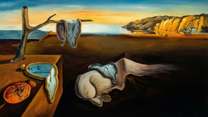 Melting Clock Desert