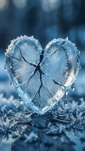 Melting Ice Heart