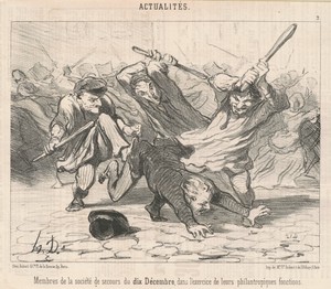 Membres de la société de secours du Dix-Décembre ...
