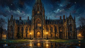 Memorial Hall Night Glow