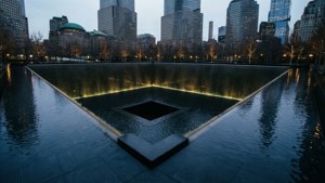 Memorial Pools at Dusk