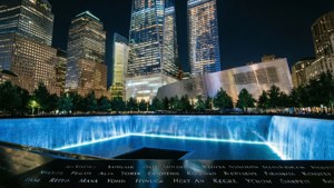 Memorial Pools Night