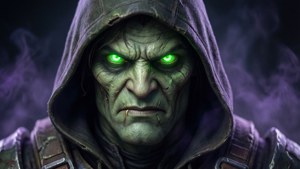 Menacing Ghoul Close-Up