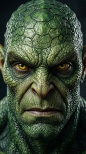 Menacing Skrull Close-Up
